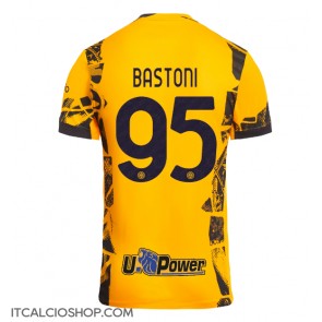 Inter Milan Alessandro Bastoni #95 Terza Maglia 2024-25 Manica Corta